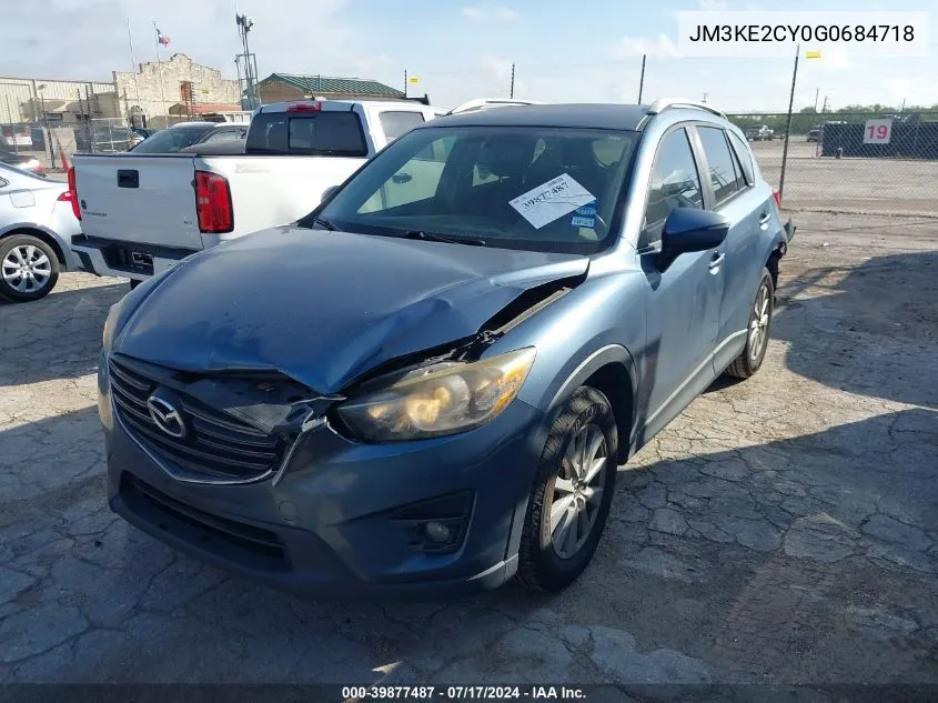 2016 Mazda Cx-5 Touring VIN: JM3KE2CY0G0684718 Lot: 39877487