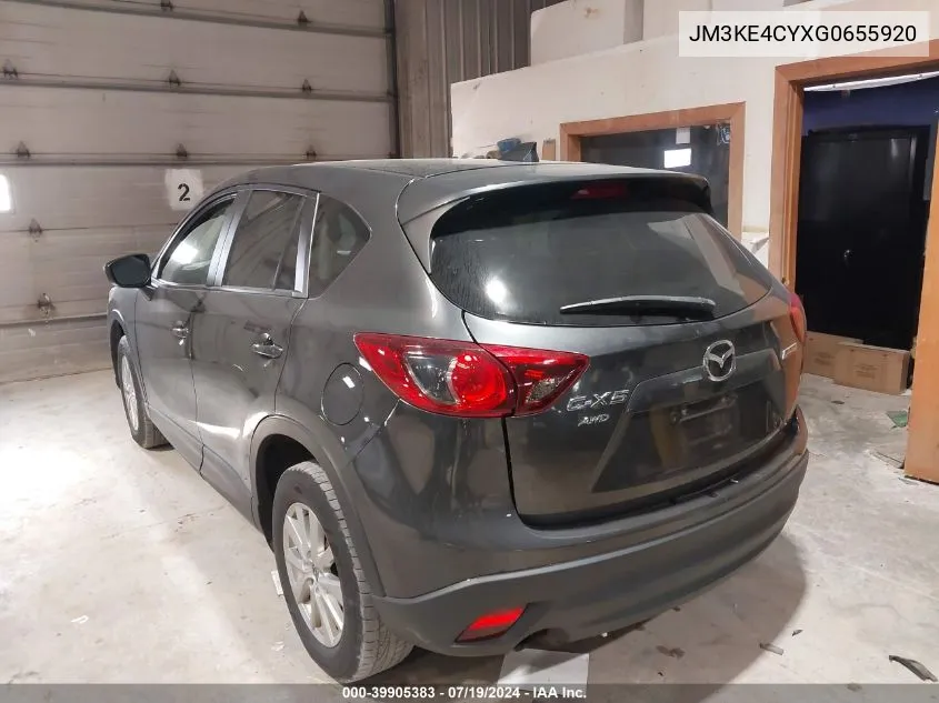 JM3KE4CYXG0655920 2016 Mazda Cx-5 Touring