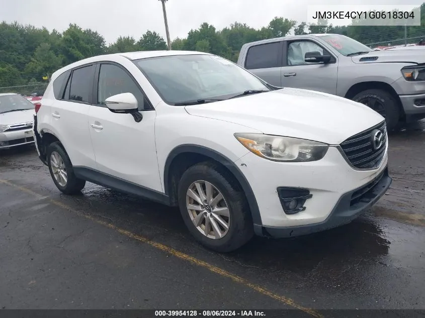 2016 Mazda Cx-5 Touring VIN: JM3KE4CY1G0618304 Lot: 39954128