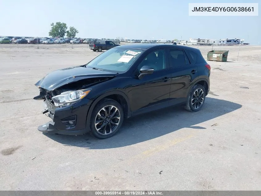 2016 Mazda Cx-5 Grand Touring VIN: JM3KE4DY6G0638661 Lot: 39955914