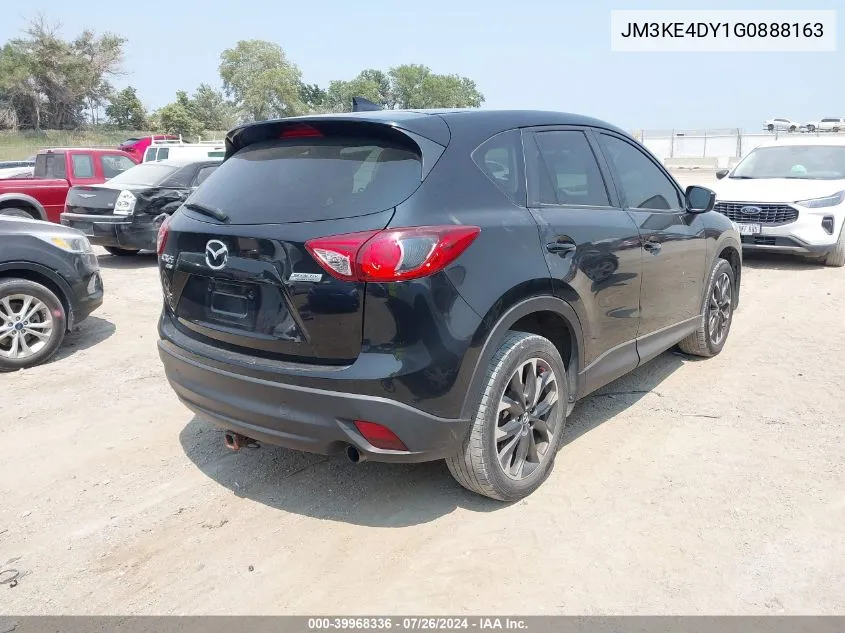 2016 Mazda Cx-5 Grand Touring VIN: JM3KE4DY1G0888163 Lot: 39968336