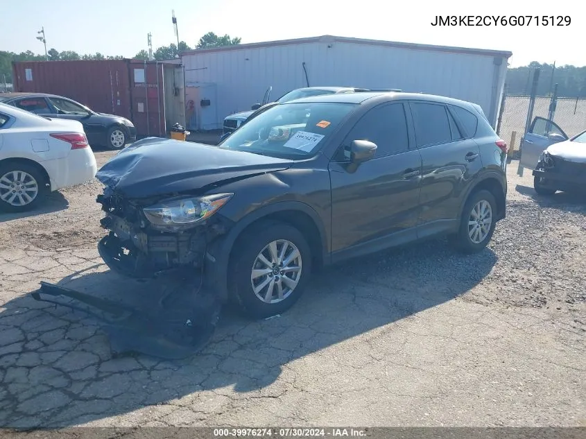 2016 Mazda Cx-5 Touring VIN: JM3KE2CY6G0715129 Lot: 39976274