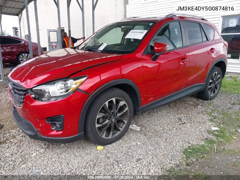 JM3KE4DY5G0874816 2016 Mazda Cx-5 Grand Touring