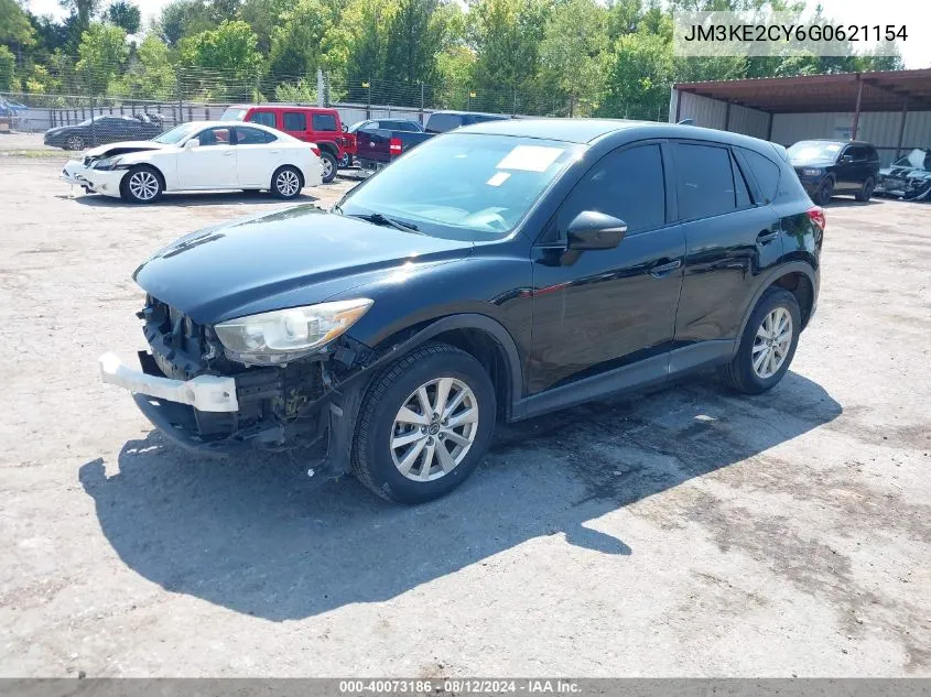 2016 Mazda Cx-5 Touring VIN: JM3KE2CY6G0621154 Lot: 40073186