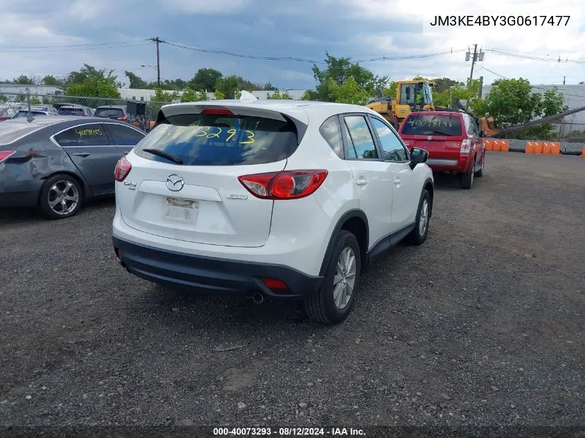 2016 Mazda Cx-5 Sport VIN: JM3KE4BY3G0617477 Lot: 40073293