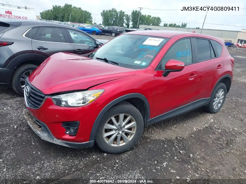 2016 Mazda Cx-5 Touring VIN: JM3KE4CY4G0809411 Lot: 40076642