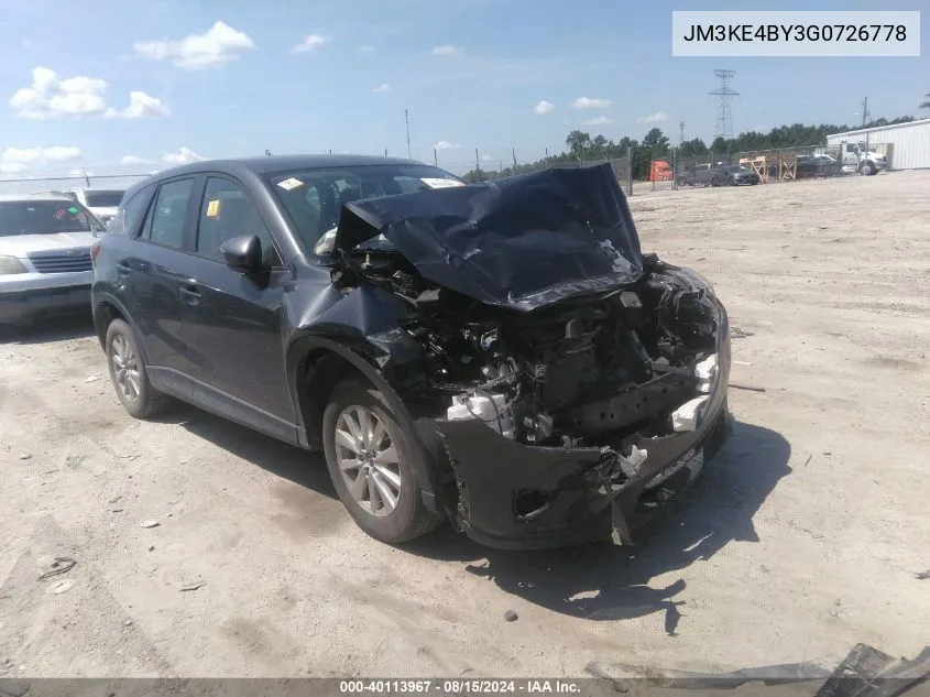 JM3KE4BY3G0726778 2016 Mazda Cx-5 Sport