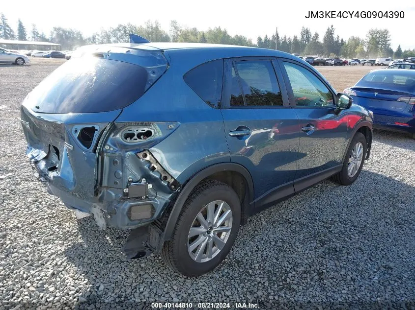 2016 Mazda Cx-5 Touring VIN: JM3KE4CY4G0904390 Lot: 40144810