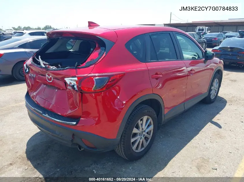 2016 Mazda Cx-5 Touring VIN: JM3KE2CY7G0784833 Lot: 40161652