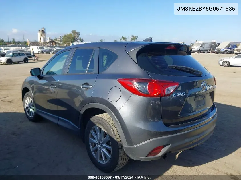 2016 Mazda Cx-5 Sport VIN: JM3KE2BY6G0671635 Lot: 40169597