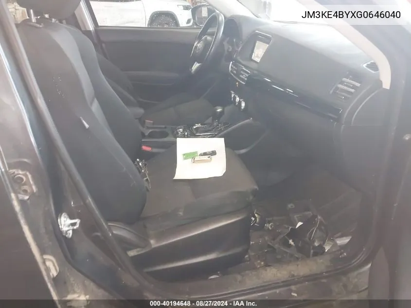 JM3KE4BYXG0646040 2016 Mazda Cx-5 Sport