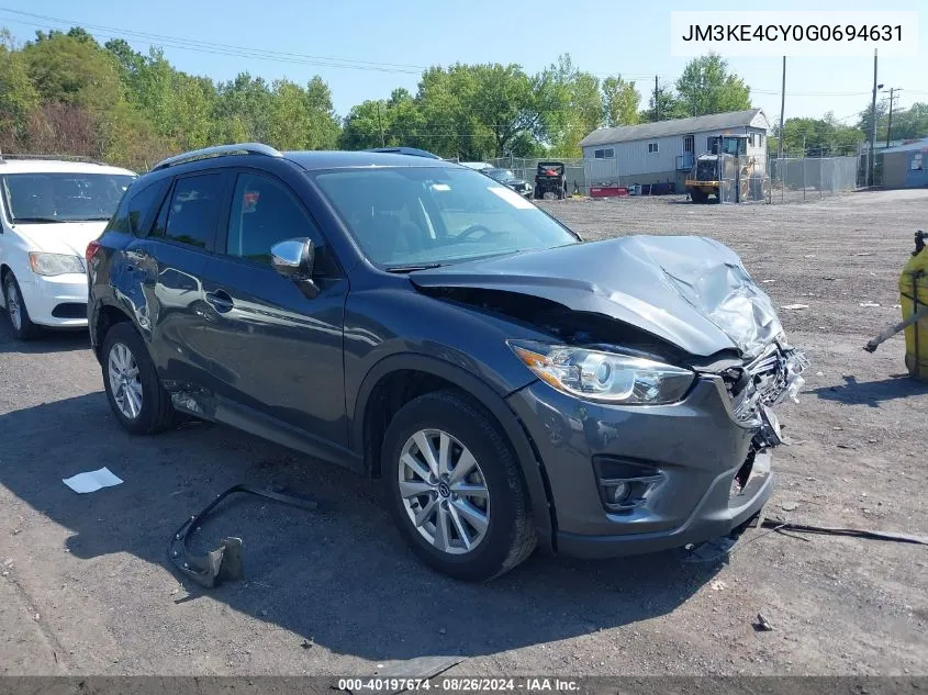 2016 Mazda Cx-5 Touring VIN: JM3KE4CY0G0694631 Lot: 40197674