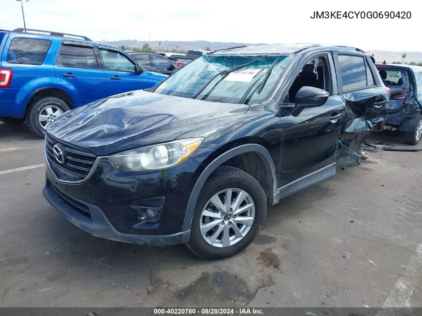 JM3KE4CY0G0690420 2016 Mazda Cx-5 Touring