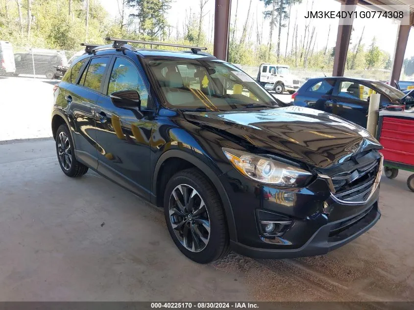 2016 Mazda Cx-5 Grand Touring VIN: JM3KE4DY1G0774308 Lot: 40225170