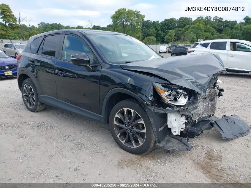 2016 Mazda Cx-5 Grand Touring VIN: JM3KE4DY8G0874812 Lot: 40235250