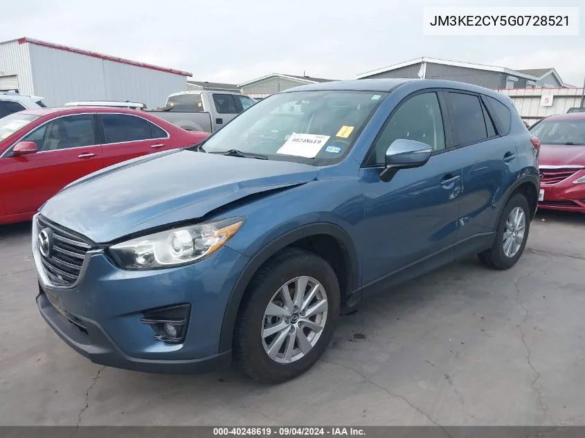 JM3KE2CY5G0728521 2016 Mazda Cx-5 Touring