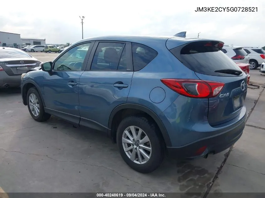 2016 Mazda Cx-5 Touring VIN: JM3KE2CY5G0728521 Lot: 40248619