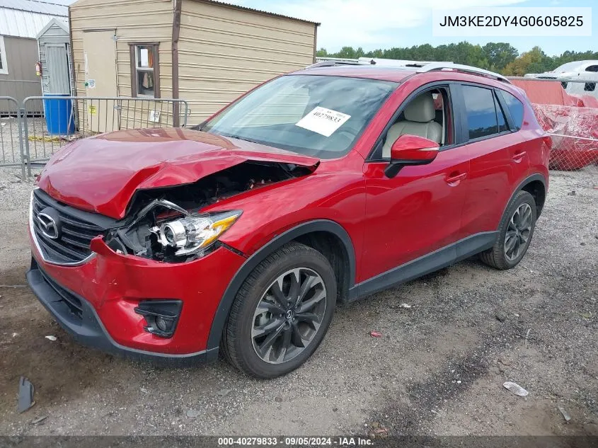 2016 Mazda Cx-5 Grand Touring VIN: JM3KE2DY4G0605825 Lot: 40279833