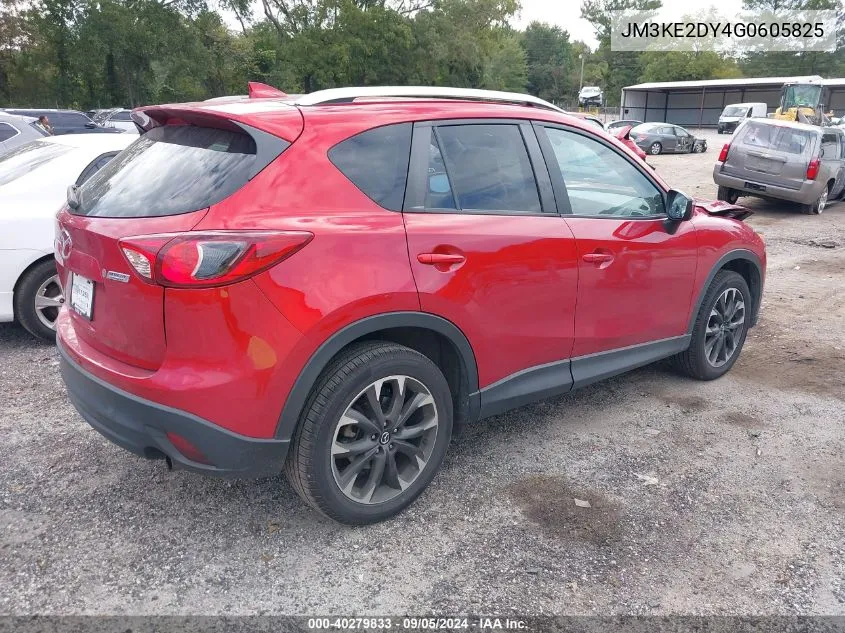 2016 Mazda Cx-5 Grand Touring VIN: JM3KE2DY4G0605825 Lot: 40279833