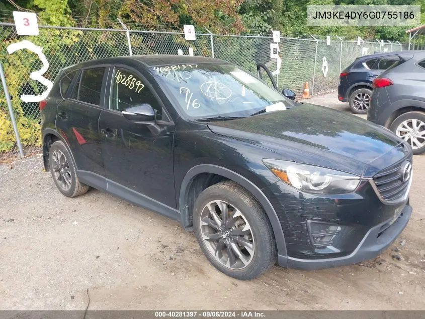 2016 Mazda Cx-5 Grand Touring VIN: JM3KE4DY6G0755186 Lot: 40281397