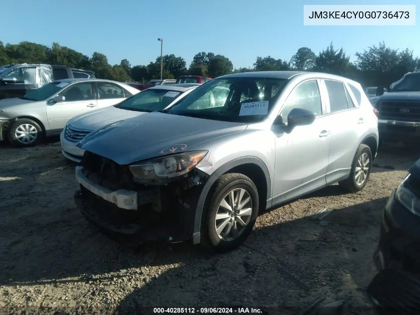 2016 Mazda Cx-5 Touring VIN: JM3KE4CY0G0736473 Lot: 40285112