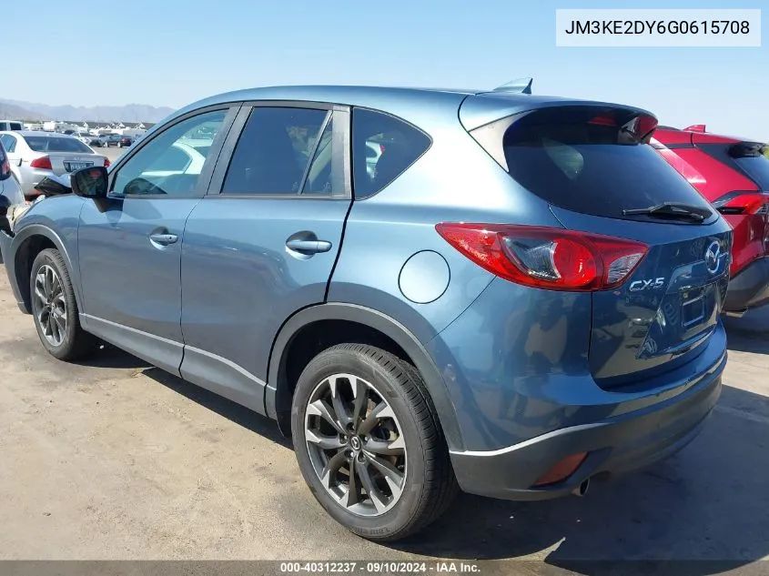 2016 Mazda Cx-5 Gt VIN: JM3KE2DY6G0615708 Lot: 40312237