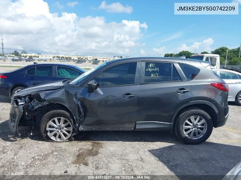 JM3KE2BY5G0742209 2016 Mazda Cx-5 Sport