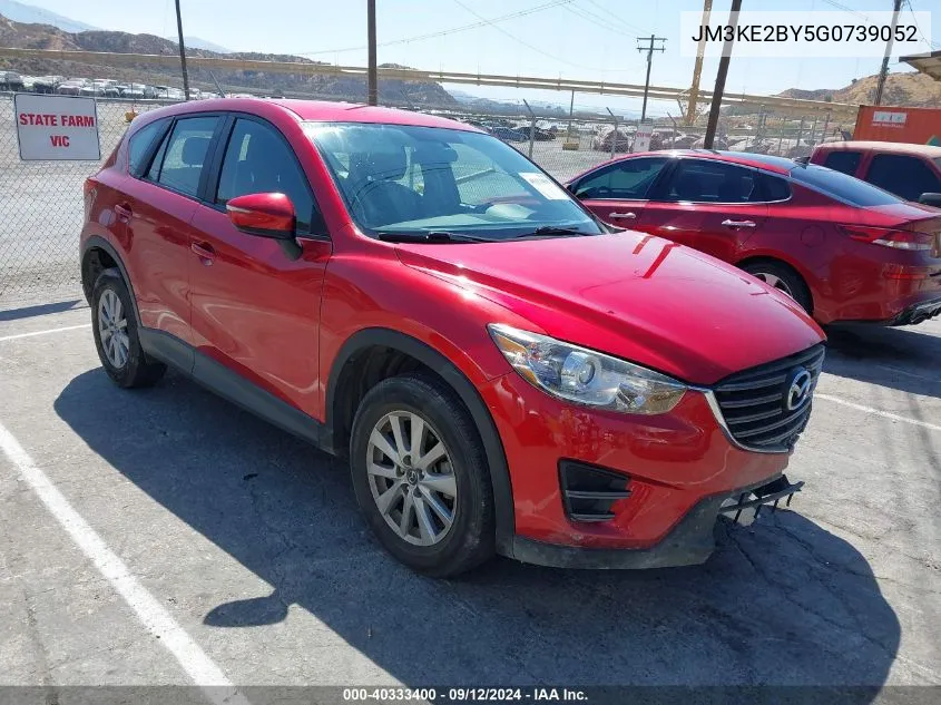 2016 Mazda Cx-5 Sport VIN: JM3KE2BY5G0739052 Lot: 40333400