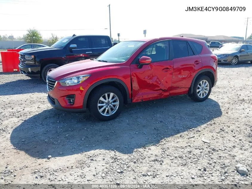 2016 Mazda Cx-5 Touring VIN: JM3KE4CY9G0849709 Lot: 40357328