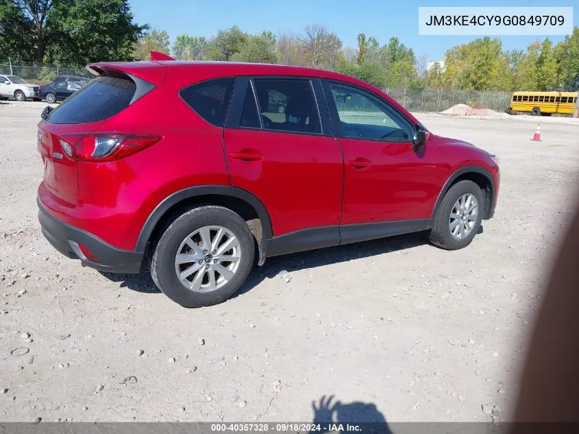 2016 Mazda Cx-5 Touring VIN: JM3KE4CY9G0849709 Lot: 40357328