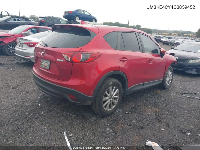 JM3KE4CY4G0859452 2016 Mazda Cx-5 Touring