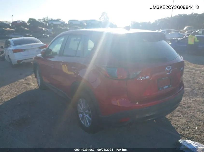 2016 Mazda Cx-5 Touring VIN: JM3KE2CY3G0884413 Lot: 40394063