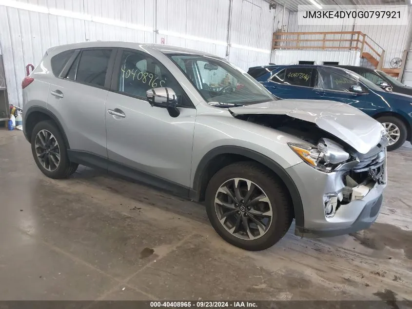 2016 Mazda Cx-5 Grand Touring VIN: JM3KE4DY0G0797921 Lot: 40408965