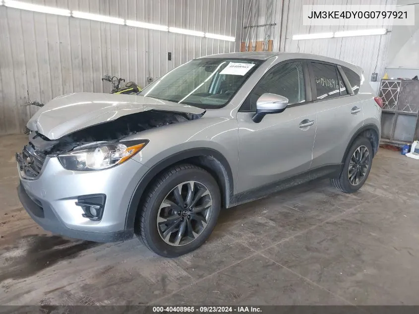 2016 Mazda Cx-5 Grand Touring VIN: JM3KE4DY0G0797921 Lot: 40408965