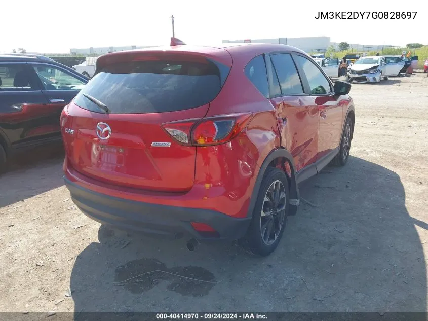 2016 Mazda Cx-5 Grand Touring VIN: JM3KE2DY7G0828697 Lot: 40414970