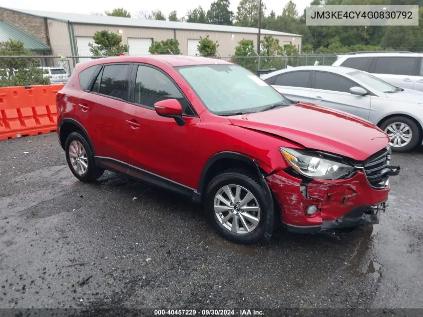 JM3KE4CY4G0830792 2016 Mazda Cx-5 Touring