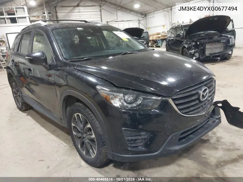 2016 Mazda Cx-5 Grand Touring VIN: JM3KE4DYXG0677494 Lot: 40465514