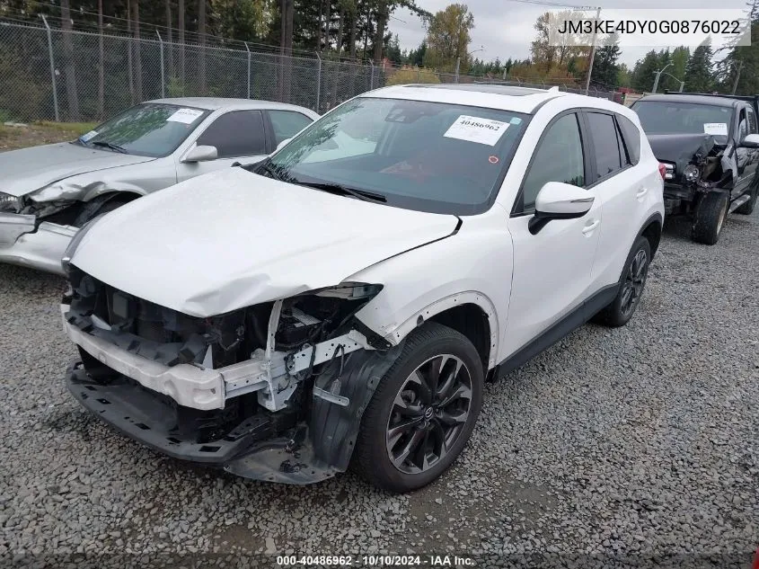 JM3KE4DY0G0876022 2016 Mazda Cx-5 Grand Touring