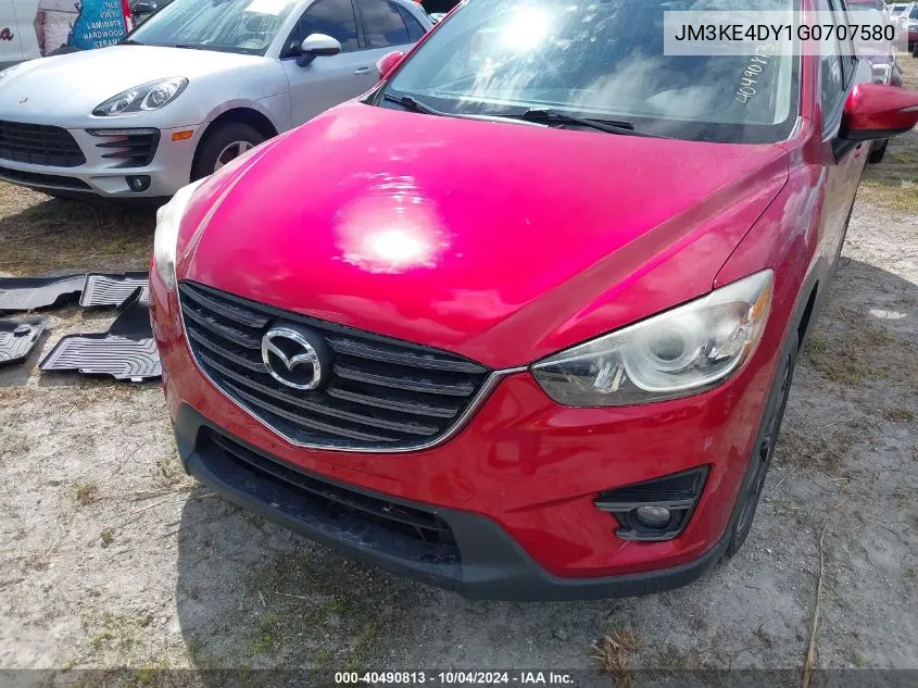 2016 Mazda Cx-5 Grand Touring VIN: JM3KE4DY1G0707580 Lot: 40490813