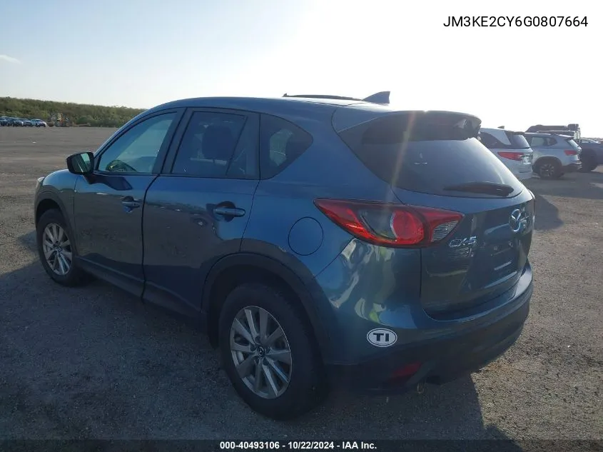 2016 Mazda Cx-5 Touring VIN: JM3KE2CY6G0807664 Lot: 40493106