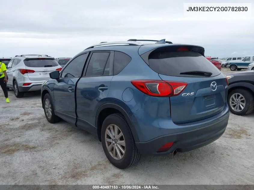 2016 Mazda Cx-5 Touring VIN: JM3KE2CY2G0782830 Lot: 40497153