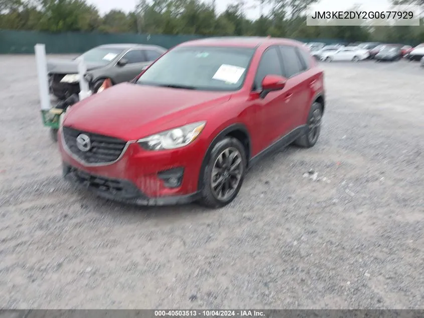 2016 Mazda Cx-5 Grand Touring VIN: JM3KE2DY2G0677929 Lot: 40503513