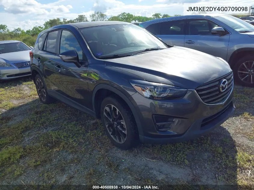 2016 Mazda Cx-5 Grand Touring VIN: JM3KE2DY4G0709098 Lot: 40508938