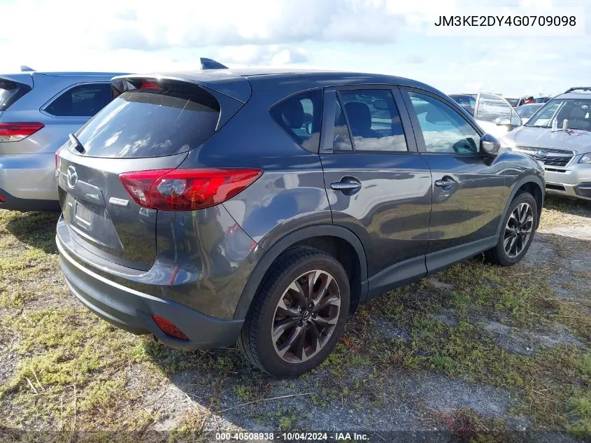 2016 Mazda Cx-5 Grand Touring VIN: JM3KE2DY4G0709098 Lot: 40508938