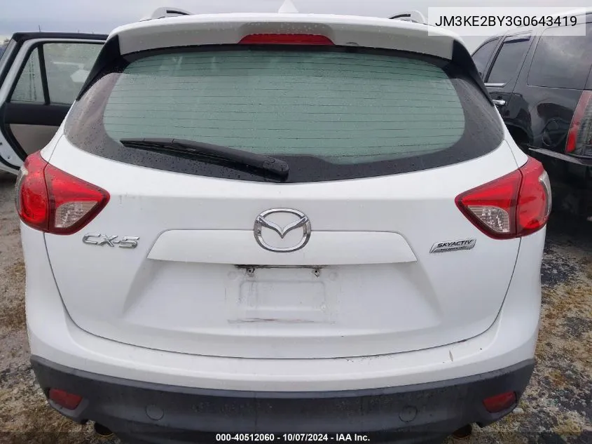 JM3KE2BY3G0643419 2016 Mazda Cx-5 Sport