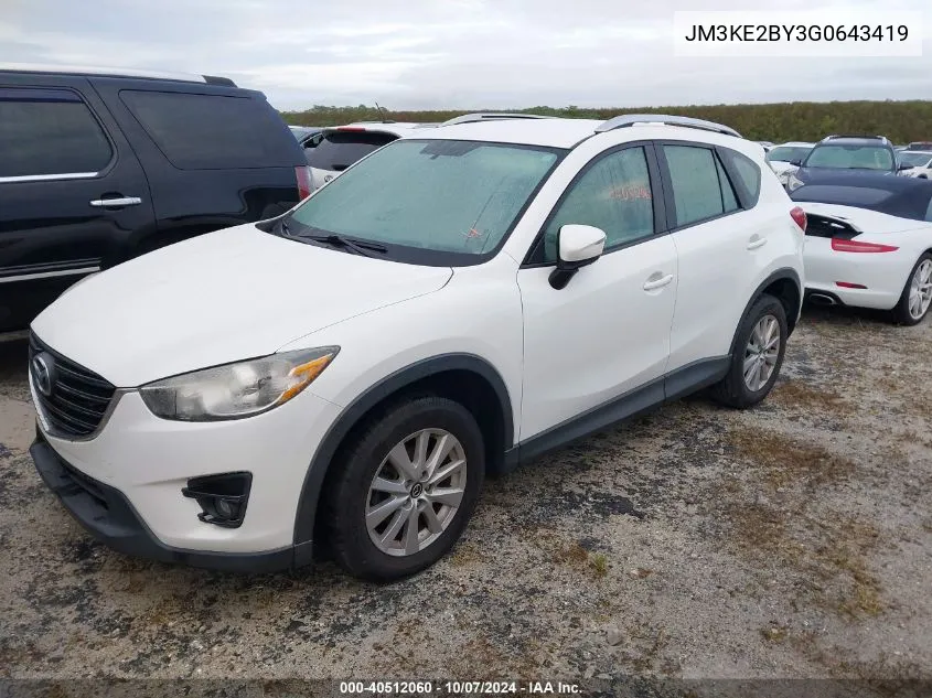 JM3KE2BY3G0643419 2016 Mazda Cx-5 Sport