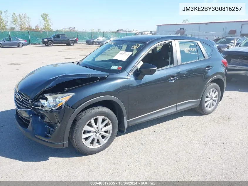 JM3KE2BY3G0816257 2016 Mazda Cx-5 Sport