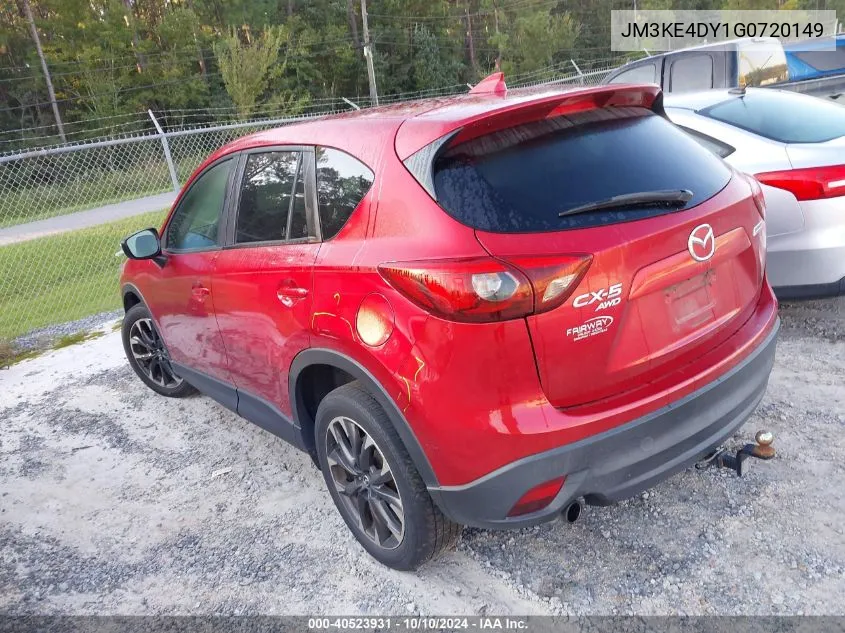 JM3KE4DY1G0720149 2016 Mazda Cx-5 Grand Touring