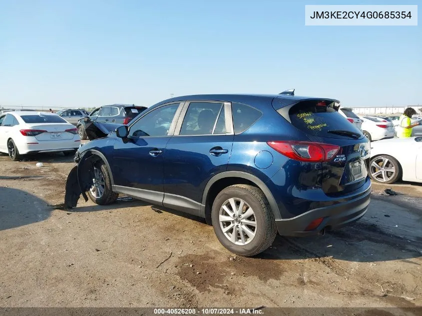 2016 Mazda Cx-5 Touring VIN: JM3KE2CY4G0685354 Lot: 40526208