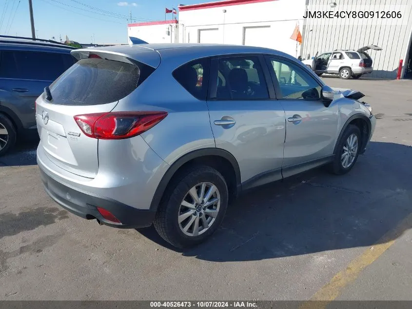 2016 Mazda Cx-5 Touring VIN: JM3KE4CY8G0912606 Lot: 40526473